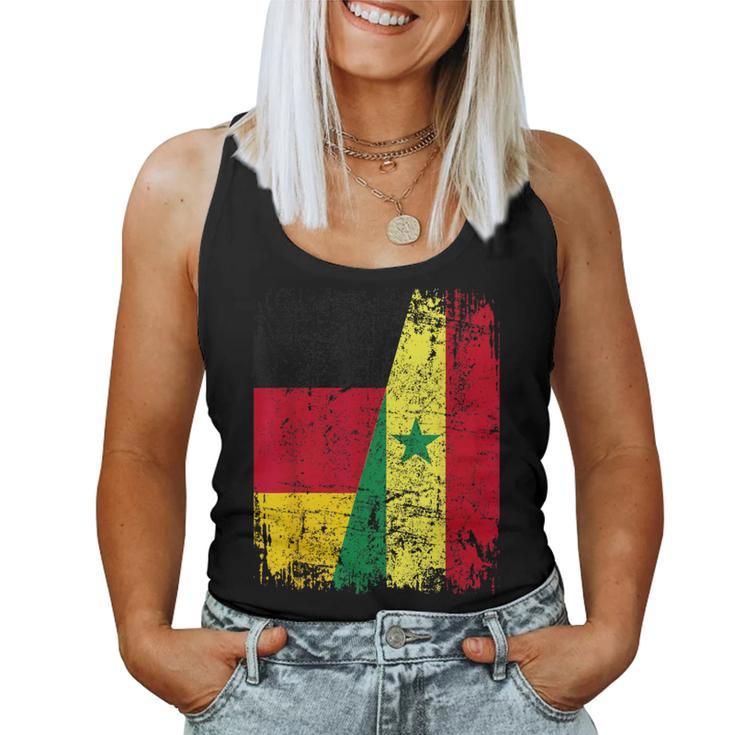 Senegal Germany Flag Children Senegal Tank Top Frauen