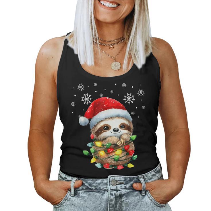 Sloth Christmas Family Outfit Children's Christmas Tank Top Frauen