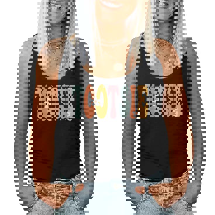 Tootsie Retro Groovy Mom Cute Mother's Day Grandma Women Tank Top