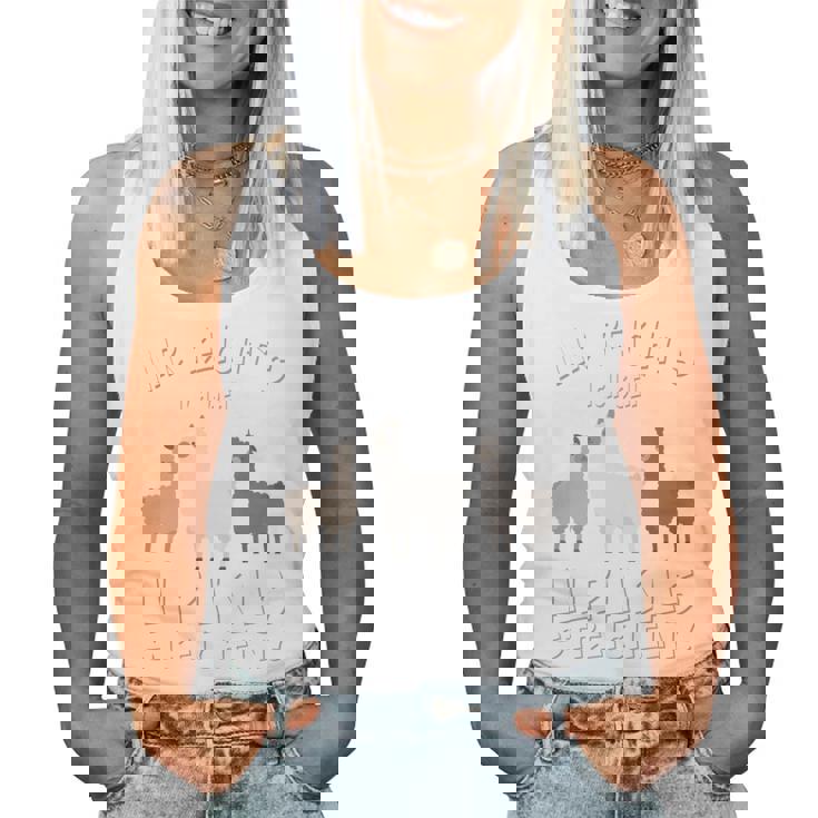 Alpaca And Llamas Mir Reichts Ich Geh Alpacas Stroke Tank Top Frauen