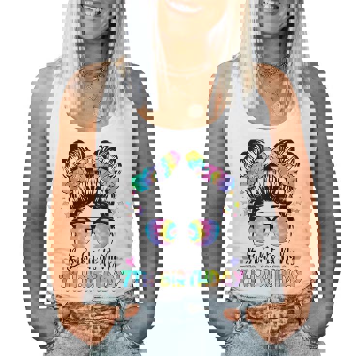 Bruh It's My 7Th Birthday 7 Year Old Birthday For Girl Women Tank Top