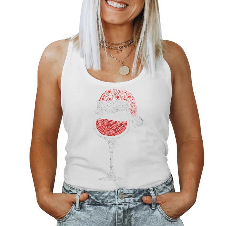 Christmas Outfit Christmas Wine Party Christmas Tank Top Frauen