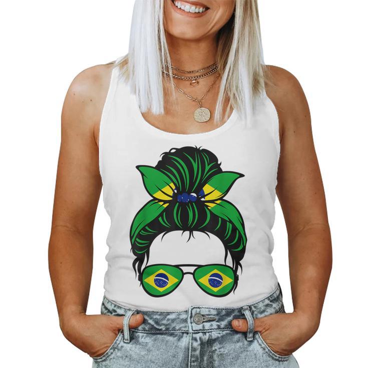 Débardeur Brésil Drapeau Brésil - T-Shirt Football Brésilien Pour Femme Et Homme - Cadeau Fan De Sport