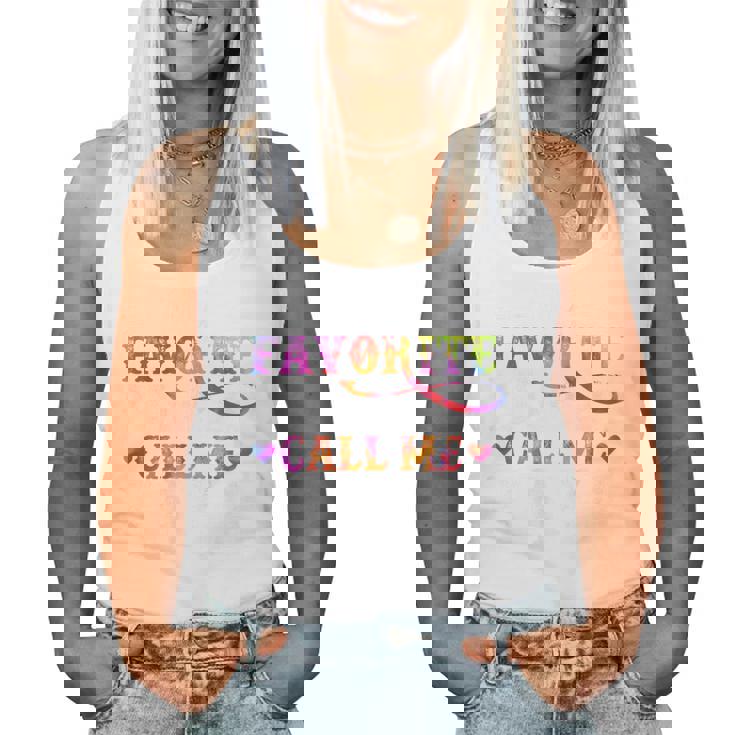 My Favorite People Call Me Yaya Mother's Day Women Tank Top