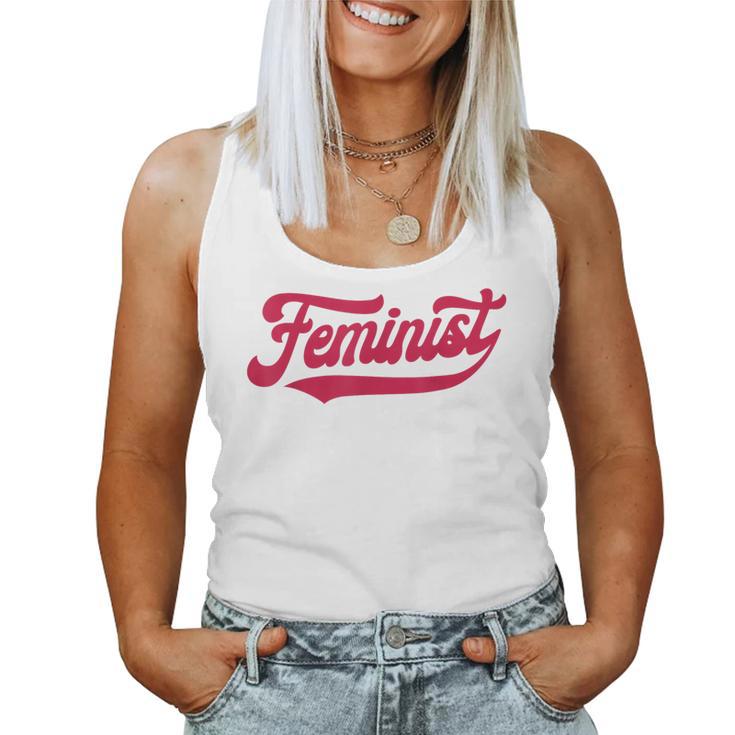 Feminist Retrointage 60S 70S Style Feminism Tank Top Frauen