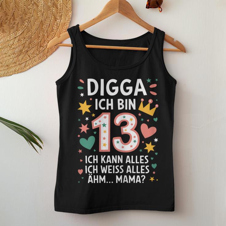 13Th Birthday Girl 13 Years 2011 Decoration Tank Top Frauen Lustige Geschenke