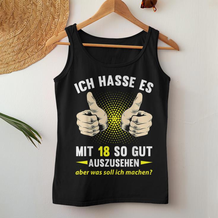 18Th Birthday Boy Girl 18 Years 2003 Saying Tank Top Frauen Lustige Geschenke