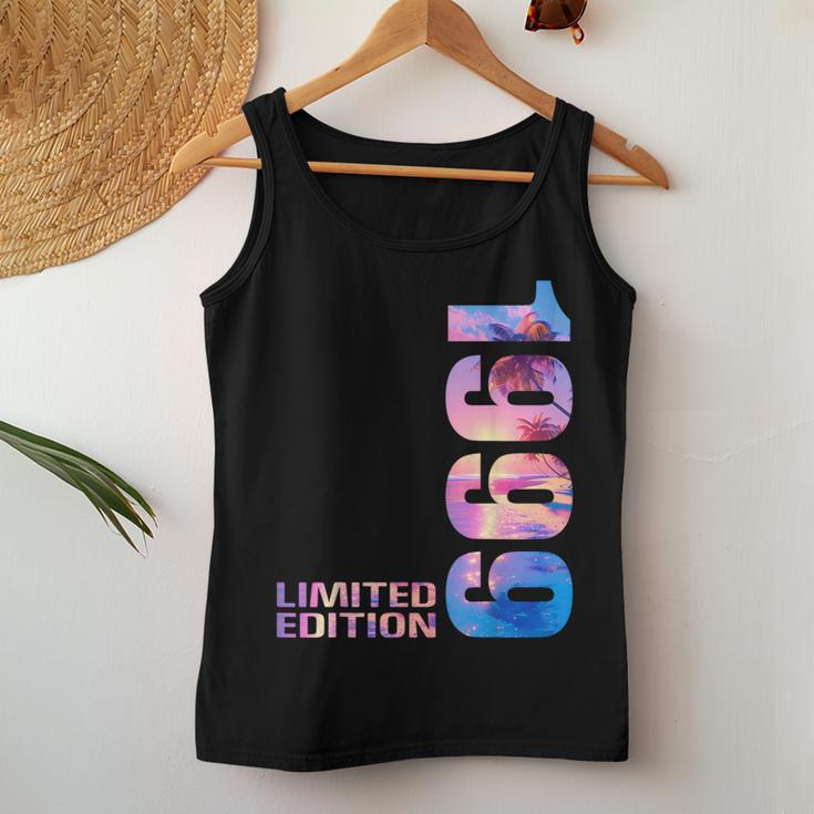 1999 Man Woman 25Th Birthday Limited Edition 25 Tank Top Frauen Lustige Geschenke