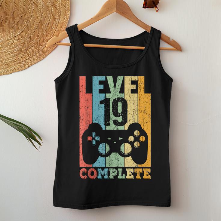 19Th Birthday Boy Girl Level 19 Years 2004 Tank Top Frauen Lustige Geschenke