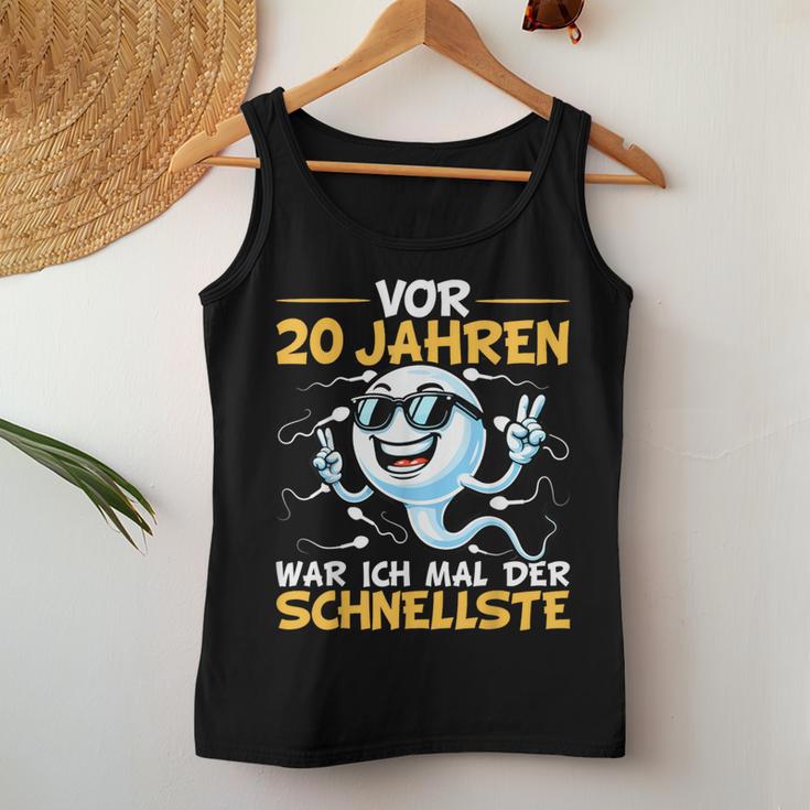 20Th Birthday Man Woman 20 Years 2004 Decorative Tank Top Frauen Lustige Geschenke