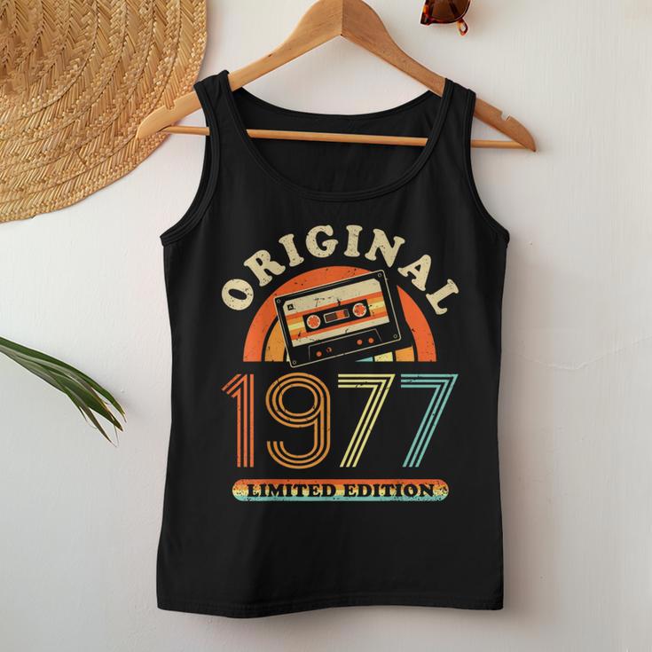 47Th Birthday Original Womenintage 1977 Tank Top Frauen Lustige Geschenke