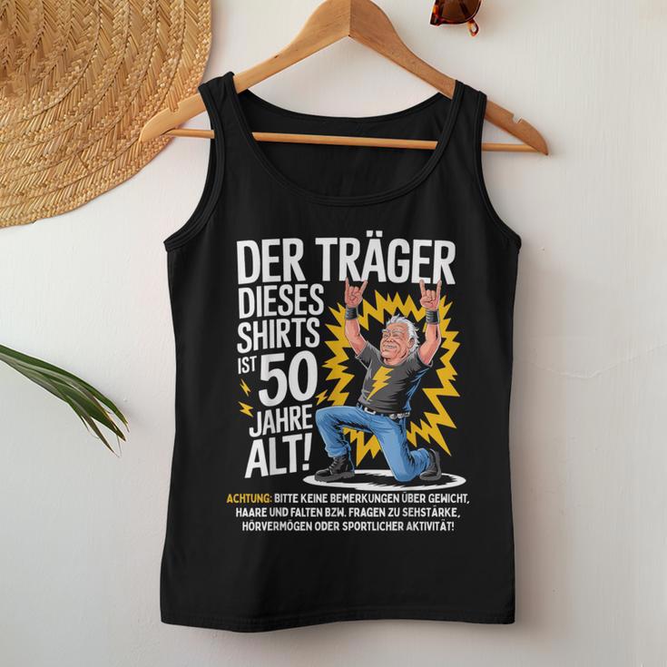 50Th Birthday Man Woman 50 Years 1974 Decorative Tank Top Frauen Lustige Geschenke