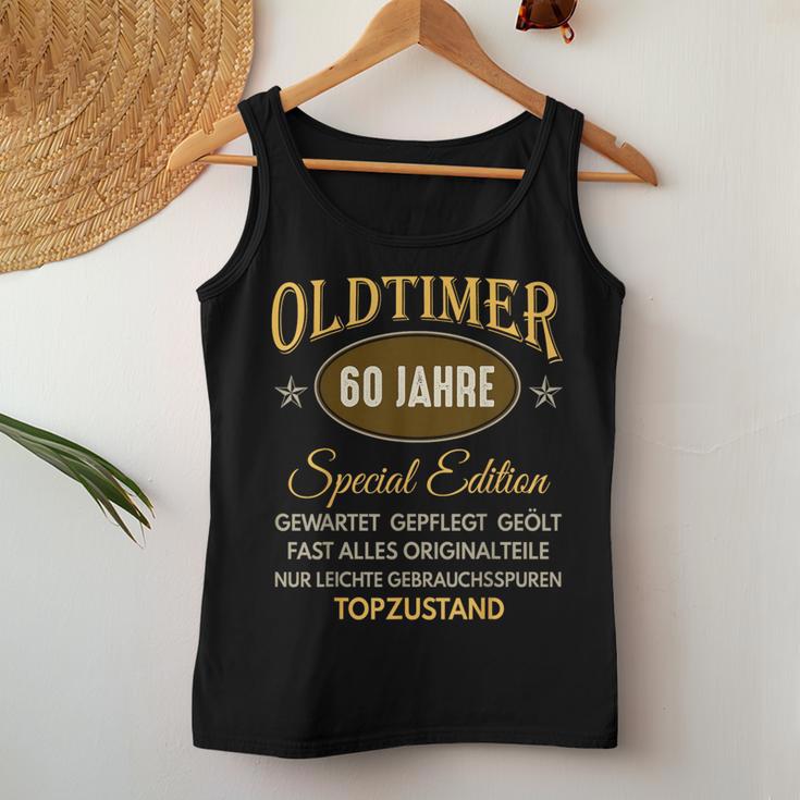 60Th Birthday Man Decoration 60Th Birthday Woman S Tank Top Frauen Lustige Geschenke