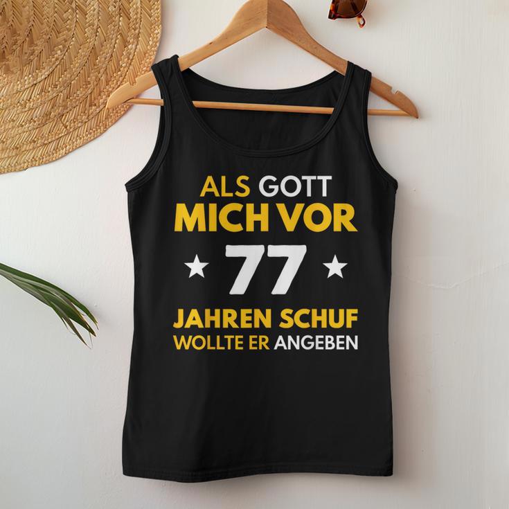 77Th Birthday Man Woman 77 Years 1946 Decorative Tank Top Frauen Lustige Geschenke