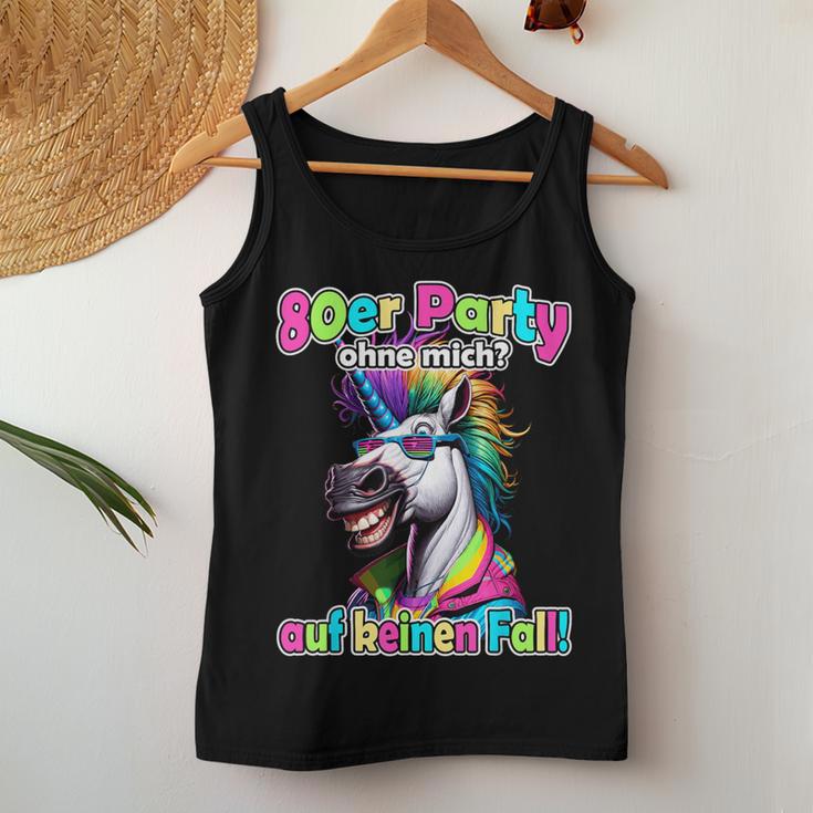 80S Outfit Themed Party 80S Outfit Women's Tank Top Frauen Lustige Geschenke