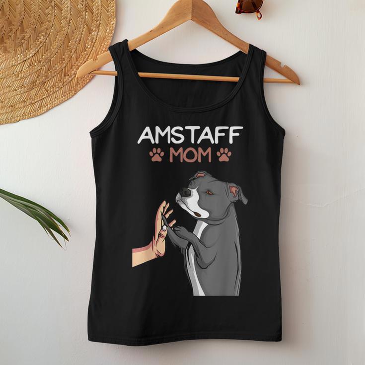 American Staffordshire Terrier Mama Amstaff Dog Tank Top Frauen Lustige Geschenke