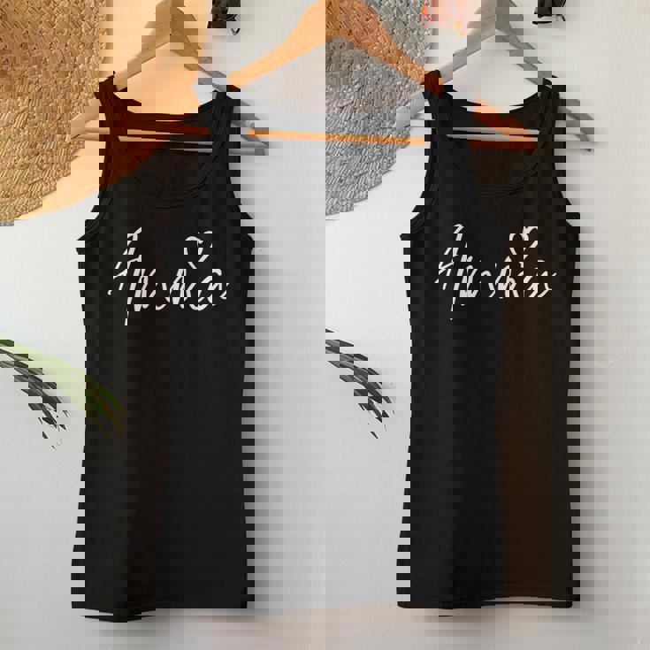 Amma For Grandma Heart Mother's Day Amma Women Tank Top Personalized Gifts