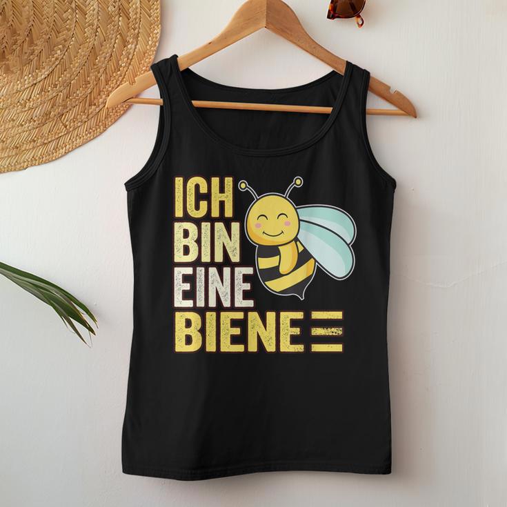 I Am A Bee I Minimalist Bee Costume Tank Top Frauen Lustige Geschenke