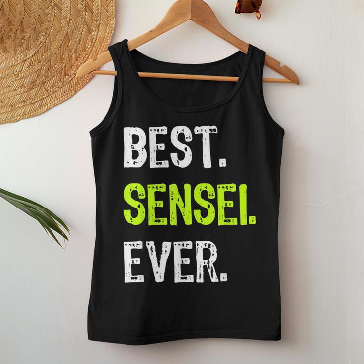 Best Sensei Ever Martial Arts Teacher Tank Top Frauen Lustige Geschenke