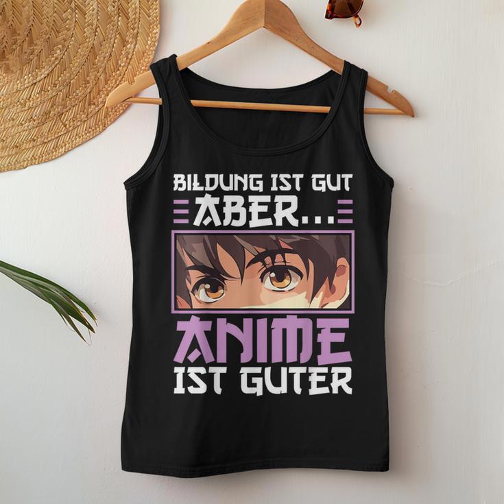 Bildung Ist Gut Anime Ist Guter Manga Japan Women's Children's Tank Top Frauen Lustige Geschenke