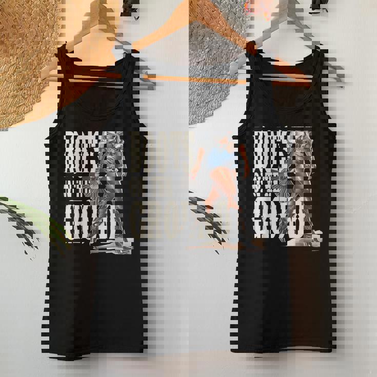 Boots On The Ground Black Cowgirl Melanin Women Women Tank Top Unique Gifts