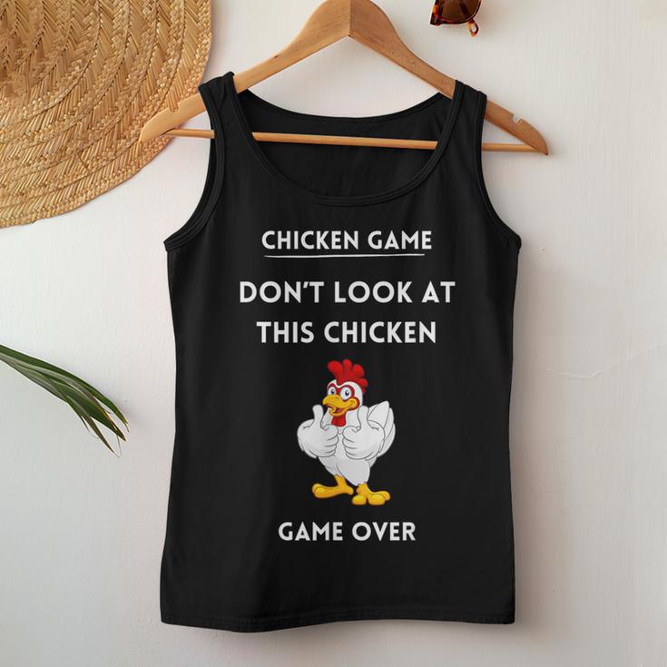 Chicken Game Chicken Joke Check Out This Chicken Tank Top Frauen Lustige Geschenke