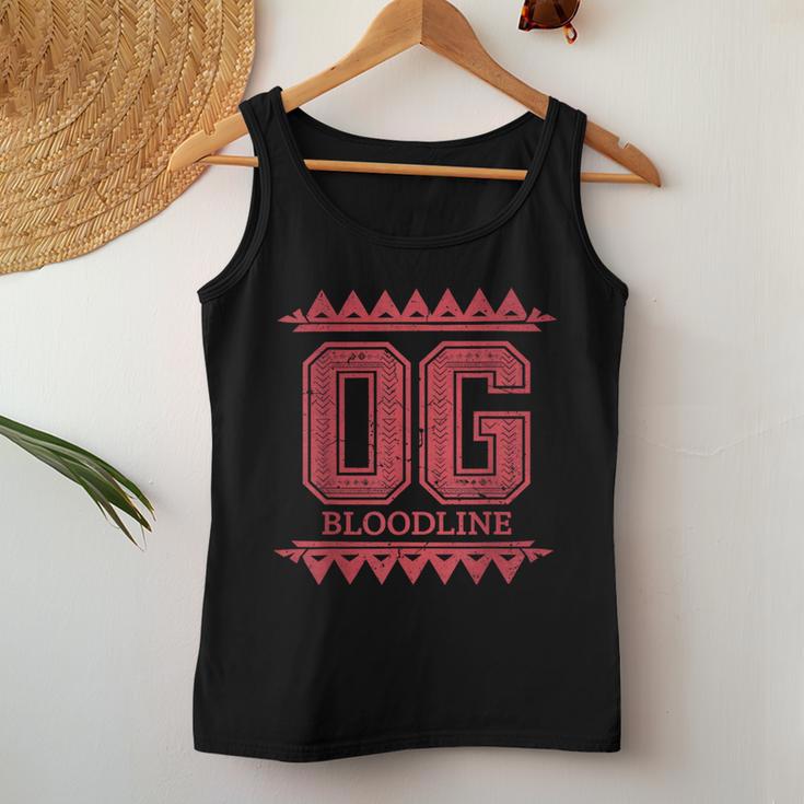 Childrenintage Og Bloodline Wrestling Fans Tank Top Frauen Lustige Geschenke