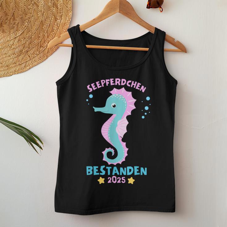 Children's Seahorse Passed Early Swimmer Badge 2025 Tank Top Frauen Lustige Geschenke