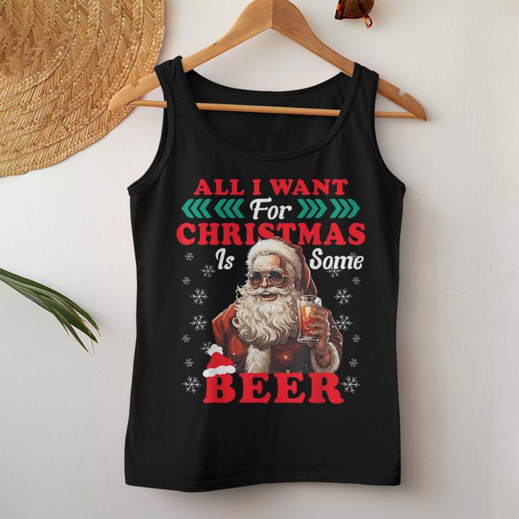 Christmas Beer Christmas Tree Tank Top Frauen Lustige Geschenke