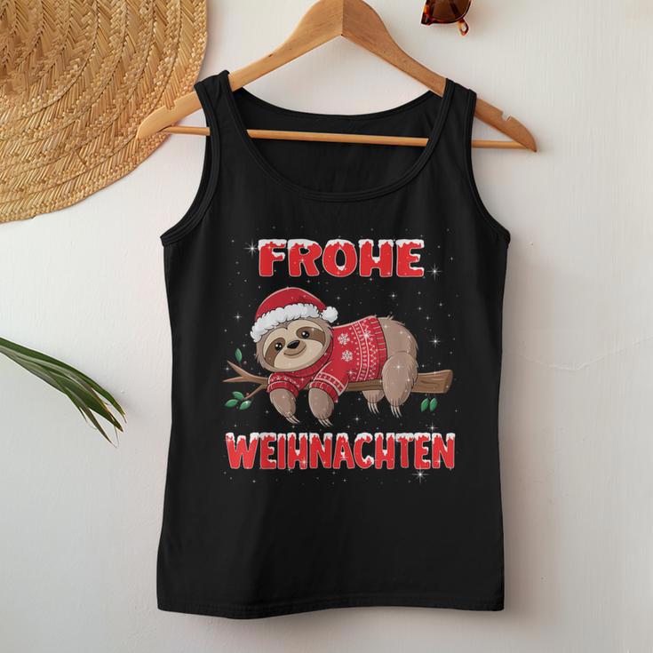 Christmas Children Sloth Outfit Tank Top Frauen Lustige Geschenke