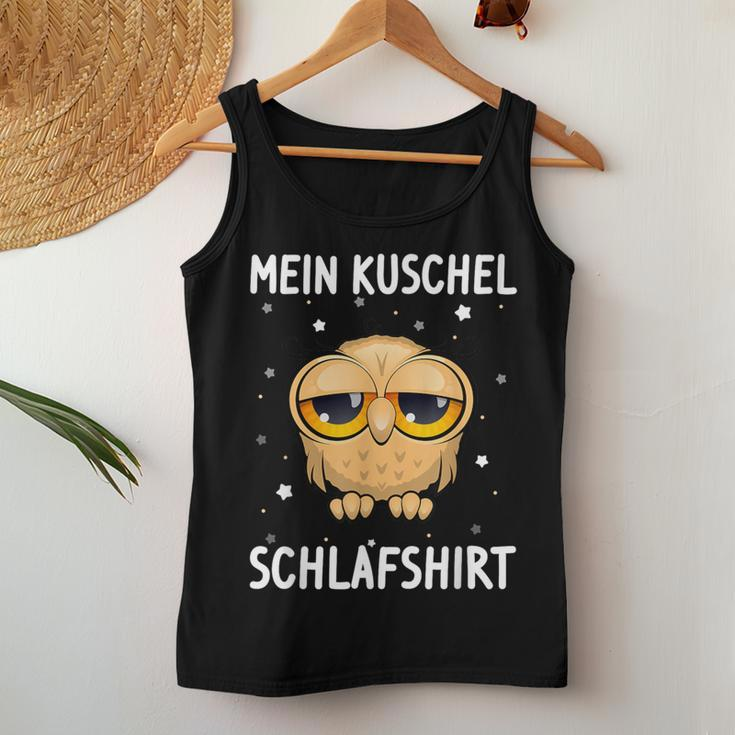 Cuddly Sleep Pyjamas Nightdress Owl Owl Pyjamas Tank Top Frauen Lustige Geschenke