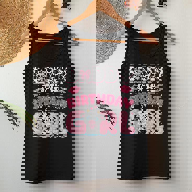 Dad And Mom Daddy Birthday Girl Cow 1St One Family Decor Women Tank Top Personalized Gifts