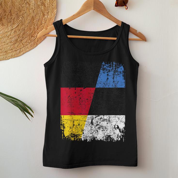 Estonia Germany Flag Children Estonia Tank Top Frauen Lustige Geschenke