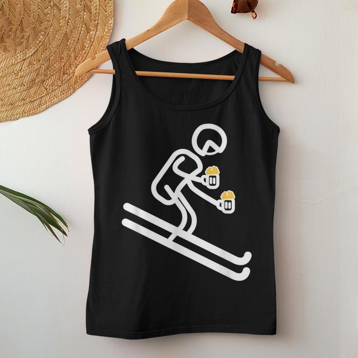 Apre Ski Man Beer Lover Tank Top Frauen Lustige Geschenke