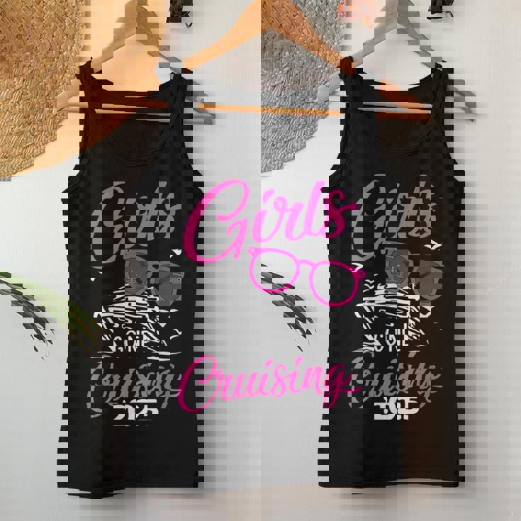 Girls Gone Cruising 2025 Vacation Trip Matching Group Women Tank Top Personalized Gifts