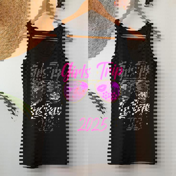 Girls Trip Las Vegas 2025 Nevada Vacation Birthday Trip Women Tank Top Personalized Gifts