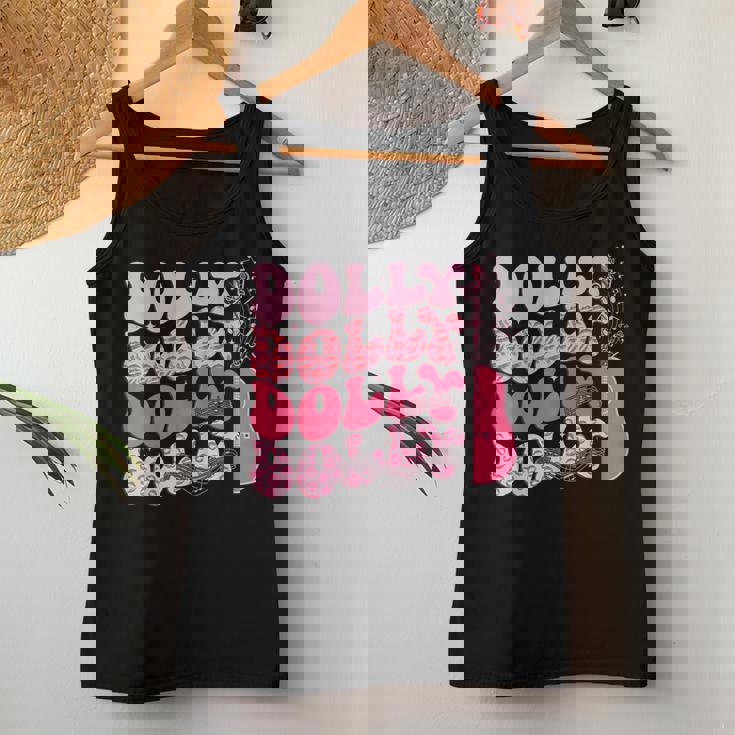 Groovy Dolly Girl First Name Personalized Women Tank Top Personalized Gifts