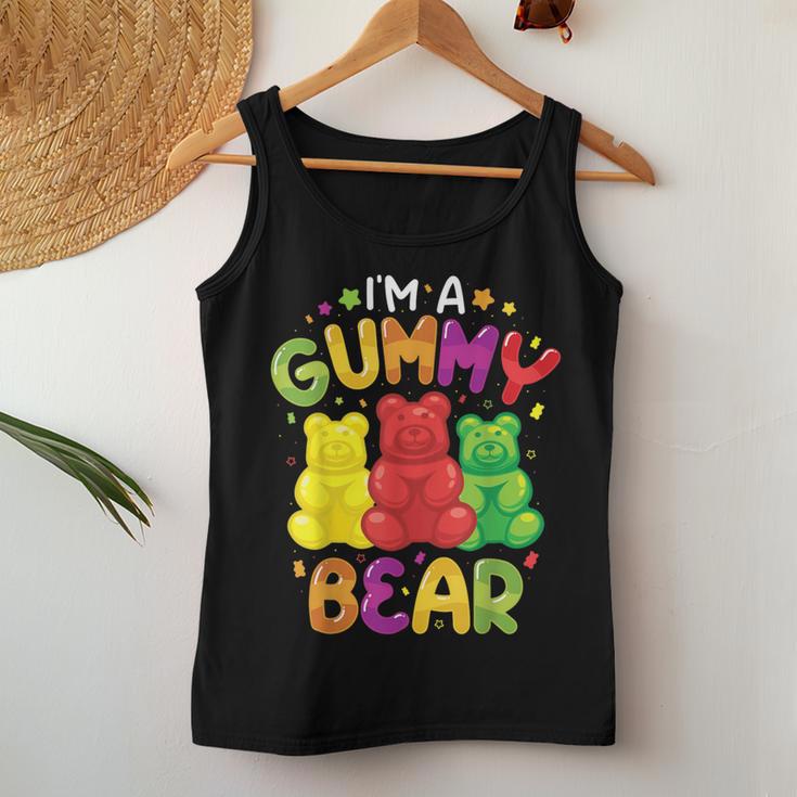 I Am A Gummy Bear Candy Lovers For Girls Tank Top Frauen Lustige Geschenke