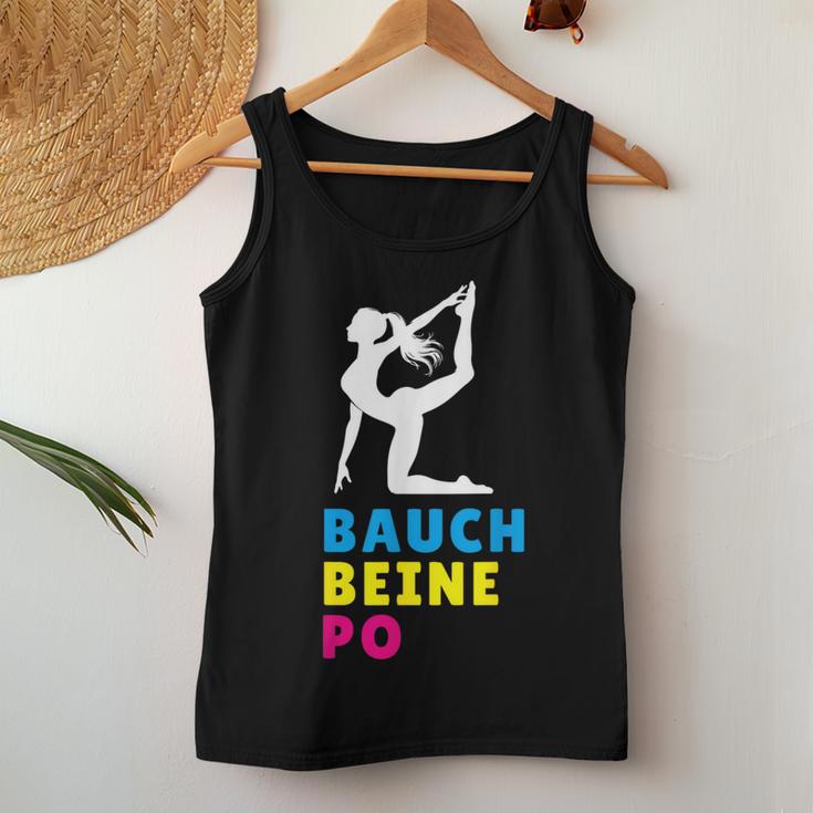 Gymnastics Outfit For Sports Workout Belly Legs Butt Tank Top Frauen Lustige Geschenke