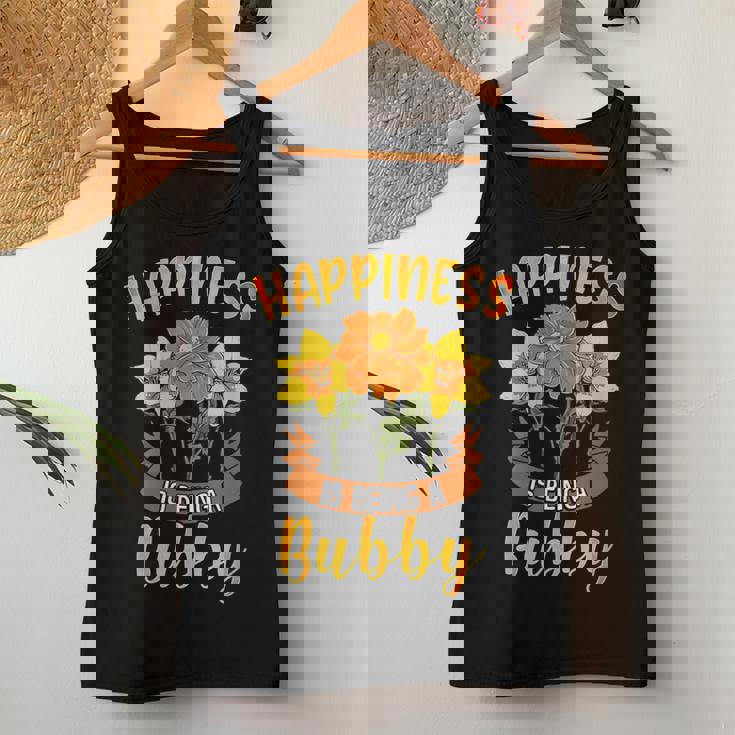 Happiness Is Being A Bubby Cute Women Tank Top Funny Gifts