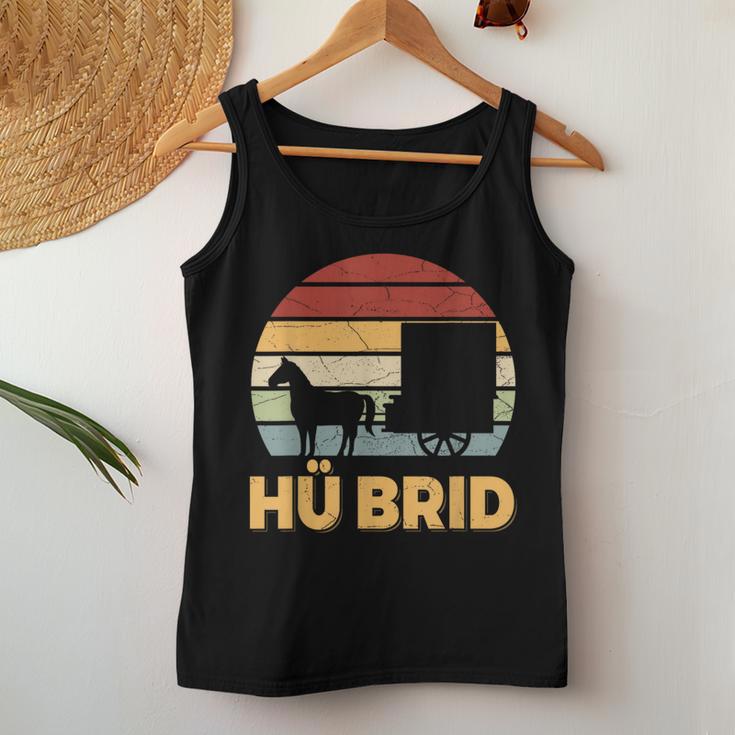 Hü Brid Horse Carriage Hybrid Coachman Riding Word Game Tank Top Frauen Lustige Geschenke