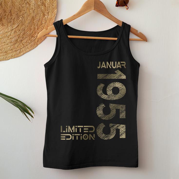 January 1955 Man Woman 70Th Birthday Limited Edition Tank Top Frauen Lustige Geschenke