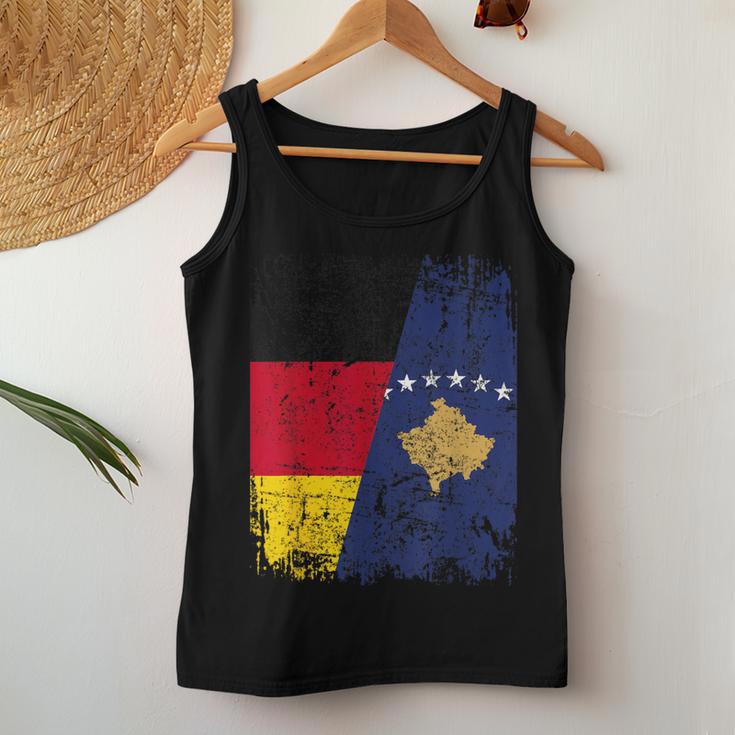 Kosovo Germany Flag Children Kosovo Tank Top Frauen Lustige Geschenke