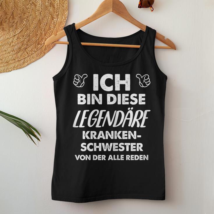 I Am This Legendary Nurse Tank Top Frauen Lustige Geschenke