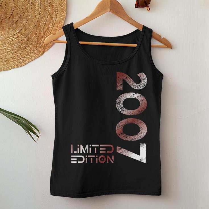 Limited Editionintage 2007 Boy Girl 17Th Birthday Tank Top Frauen Lustige Geschenke