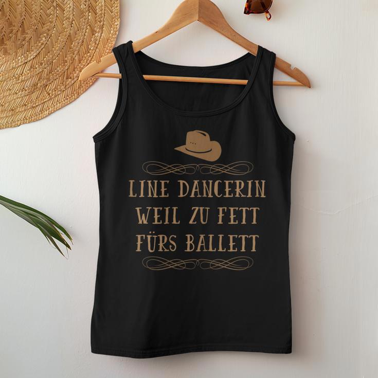 Linedance Women's Line Dance Tank Top Frauen Lustige Geschenke