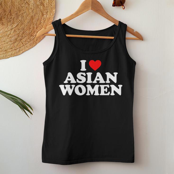 I Love Asian Women's Tank Top Frauen Lustige Geschenke