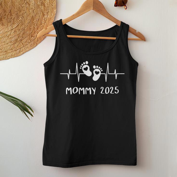 Mama 2025 Heartbeat The Mami Mom Mother's Day Birth Mother Tank Top Frauen Lustige Geschenke