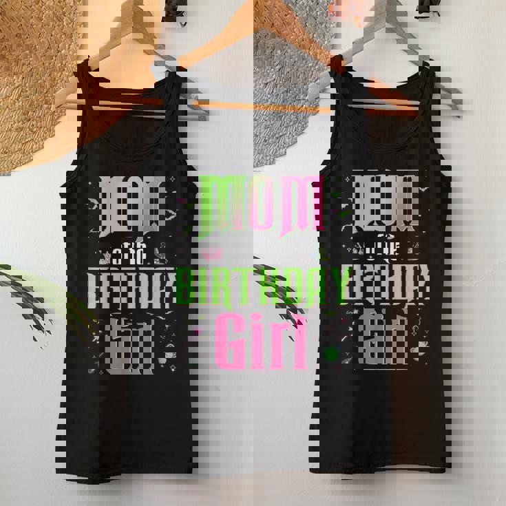 Mom Of The Birthday Girl Matching Witch Family Bday Party Women Tank Top Funny Gifts