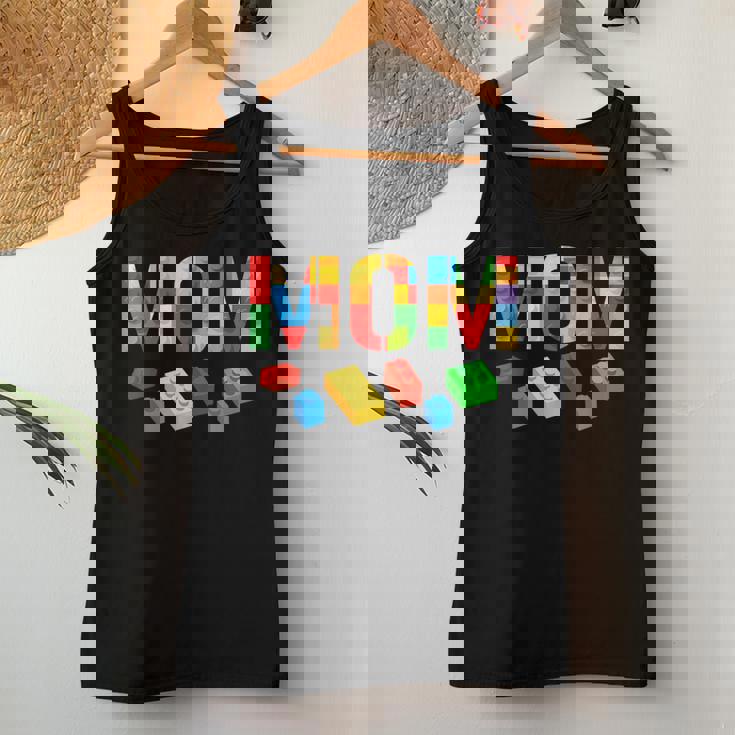 Mom Master Builder Building Blocks Bricks Mother's Day Women Tank Top Personalized Gifts